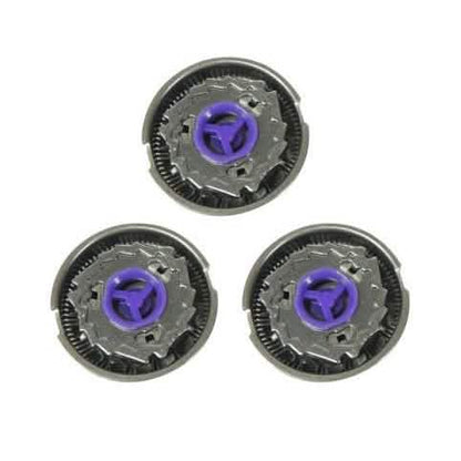 3-Piece: Replacement Shaver Heads for Philips Norelco