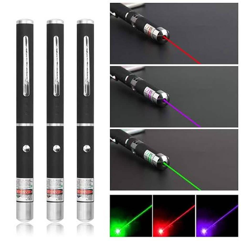 3-Piece Set: Laser-Pointer Pen