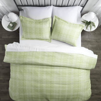 3-Piece Set: Polkadot Patterned Duvet Cover