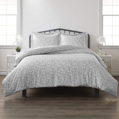 3-Piece Set: Wheatfield Patterned Duvet Cover Set