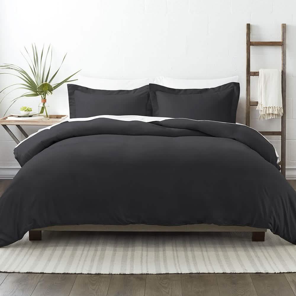 3-Piece: Solid Duvet Cover Set
