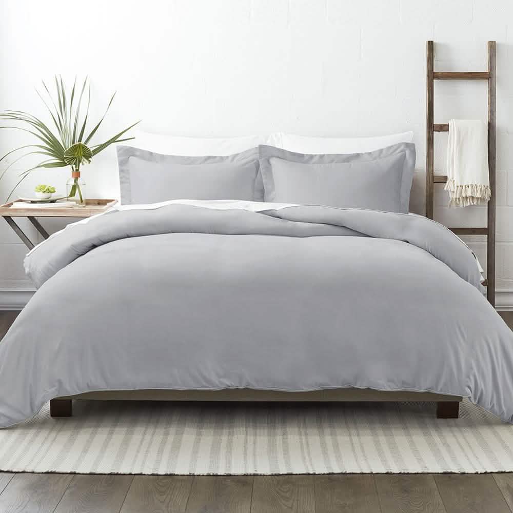 3-Piece: Solid Duvet Cover Set