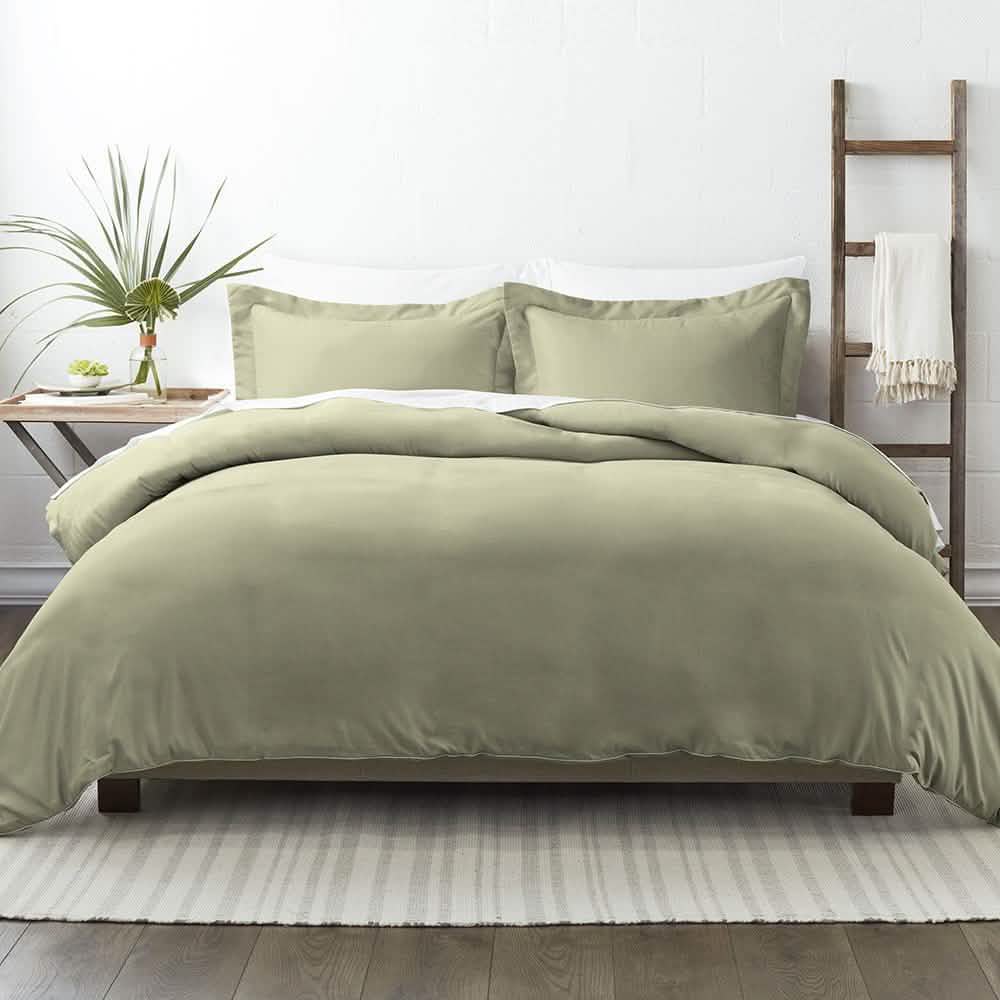 3-Piece: Solid Duvet Cover Set