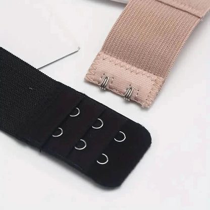 3-Pieces: Adjustable 2-Hook Bra Strap Extenders