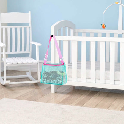 3-Pieces: Beach Mesh Bags Seashell Sand Tote Bag