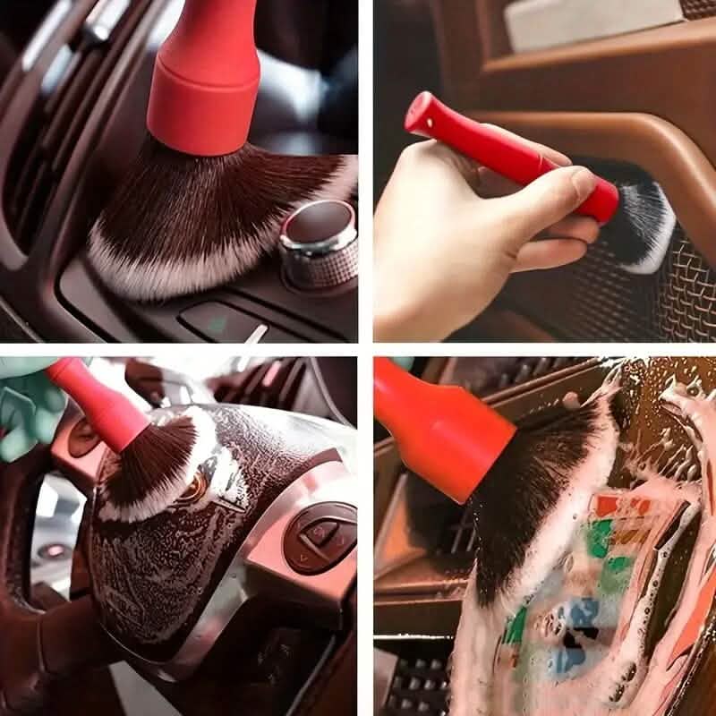 3-Pieces: Car Detailing Brush Set