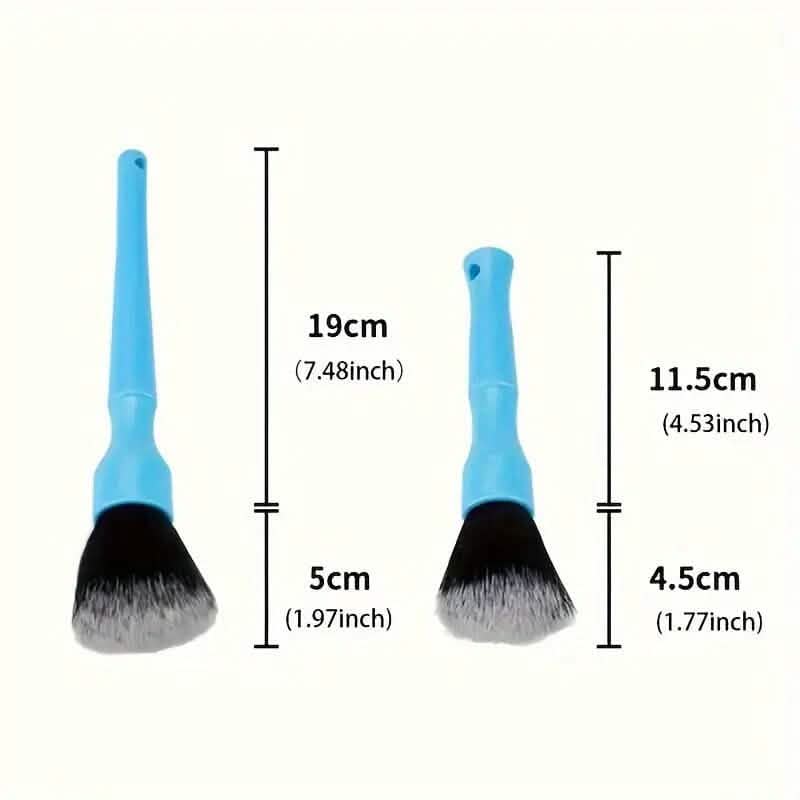 3-Pieces: Car Detailing Brush Set