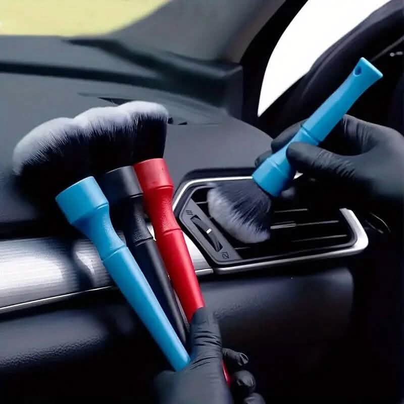 3-Pieces: Car Detailing Brush Set