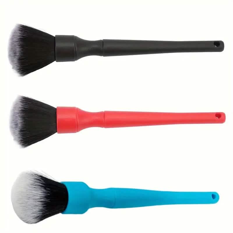 3-Pieces: Car Detailing Brush Set