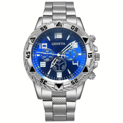 3-Pieces: Fashionable Men's Quartz Watch Set