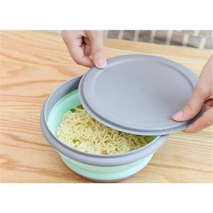 3-Pieces: Folding Camping Bowl Set