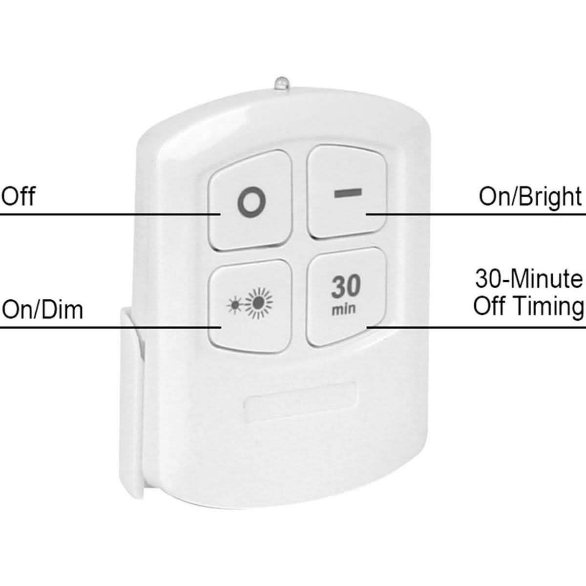 3-Pieces: LED Night Cordless Battery Powered