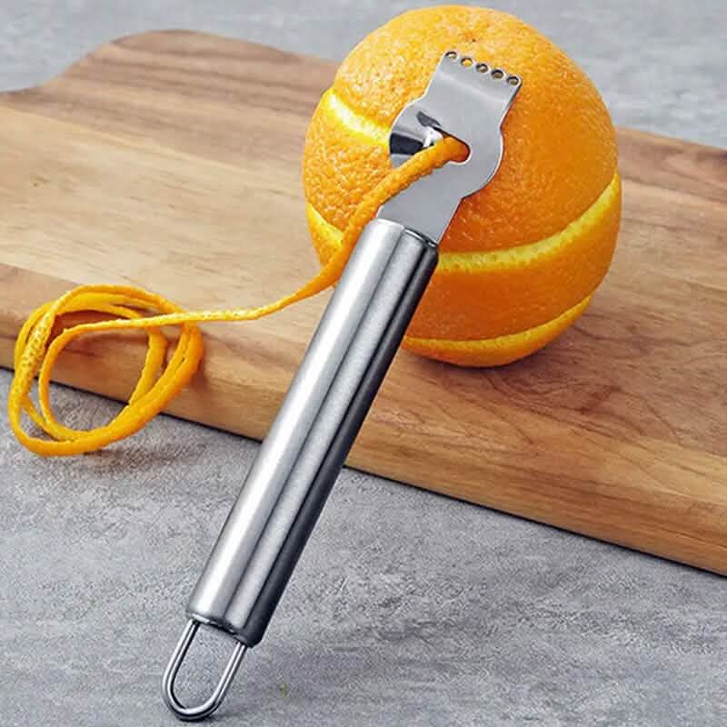 3-Pieces: Lemon Grater Stainless Steel Peeler