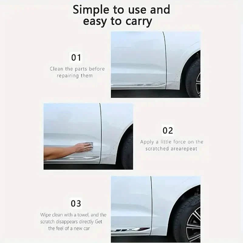 3-Pieces: Visnfa Nano Scratch Repair Cloth