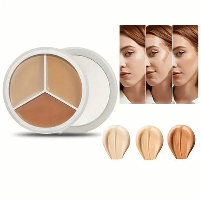 3-Shade Creamy Concealer Palette