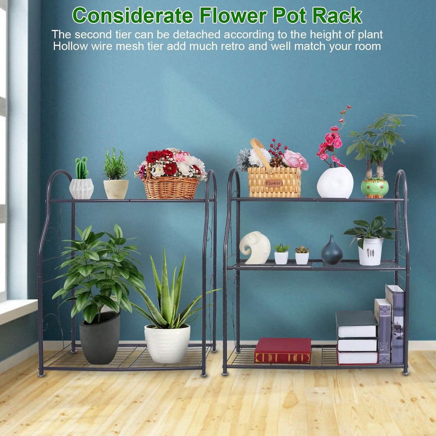 3-Tier Plant Stand Shelf Display Rack