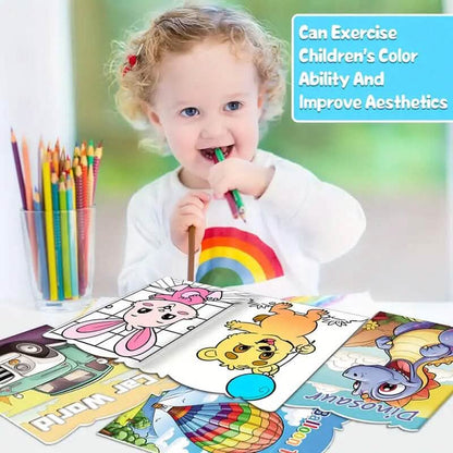 30-Pack: Children's Mini Coloring Book Set