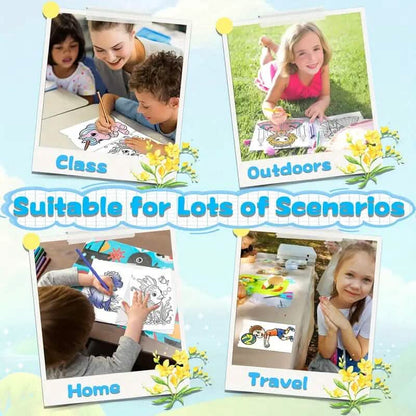 30-Pack: Children's Mini Coloring Book Set