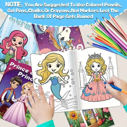 30-Pack: Children's Mini Coloring Book Set