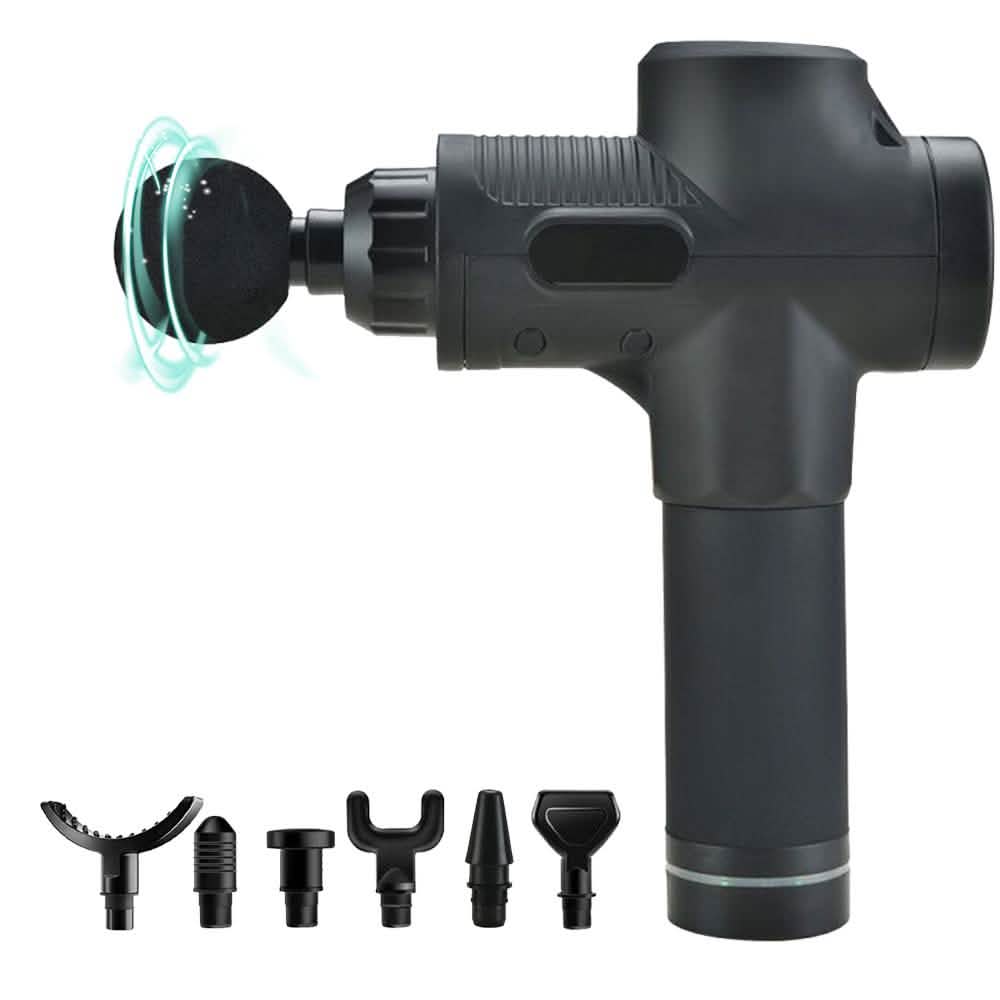 30 Speed Deep Tissue  Ultra-Quiet Muscle Massage Gun with 7 Heads