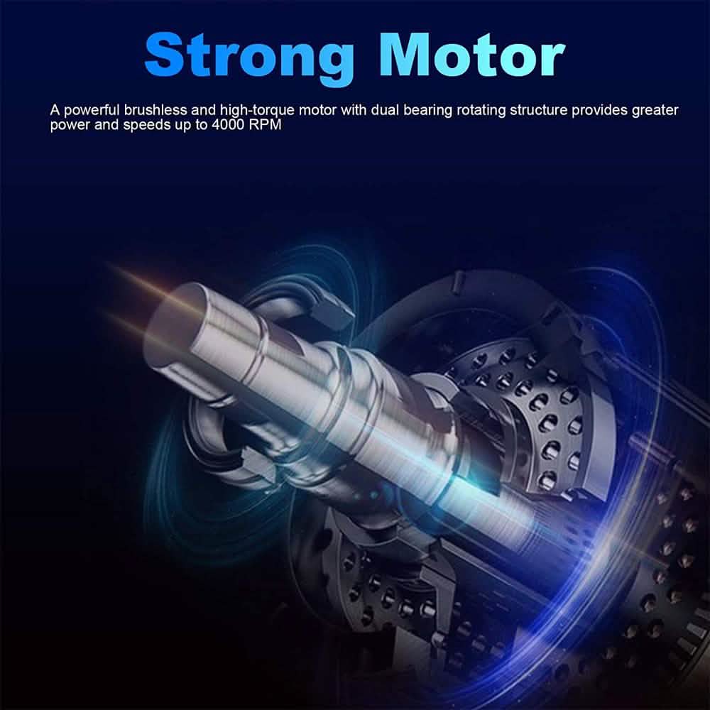 30 Speed Deep Tissue  Ultra-Quiet Muscle Massage Gun with 7 Heads