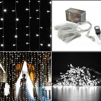 300 LED 3M Waterproof Starry Fairy String Lights with Wall Plug-in Controller