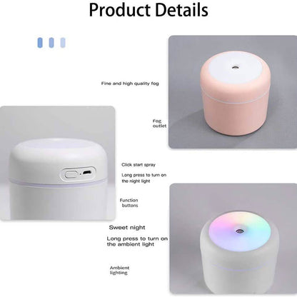 300 ML Humidifier USB Ultrasonic Dazzle Cup Aroma Diffuser Cool Mist Maker