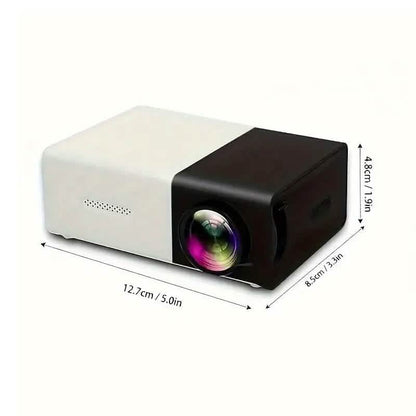 3000+ Lumens HD Mini Projector with Remote