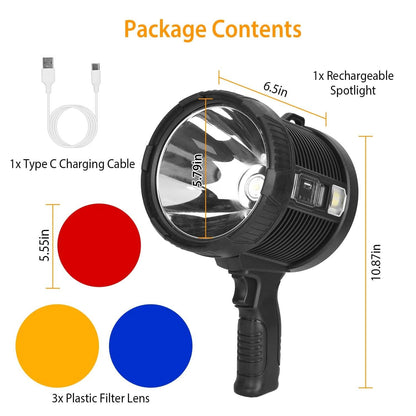 3000LM Rechargeable LED Flashlight