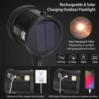 3000LM Rechargeable LED Flashlight