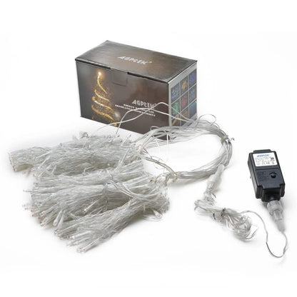 300LED Warm White Starry Fairy String Curtain Light