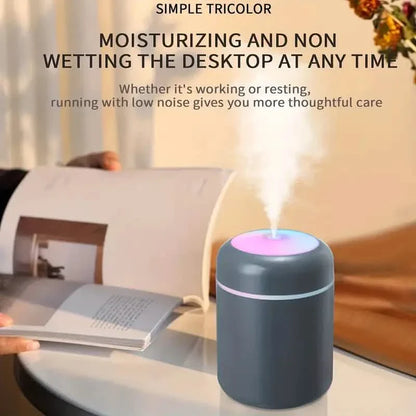 300ml Mini Portable Humidifier Ultra Quiet Aromatherapy Essential Oil