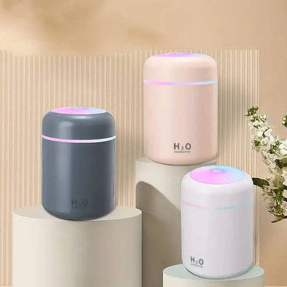 300ml Mini Portable Humidifier Ultra Quiet Aromatherapy Essential Oil