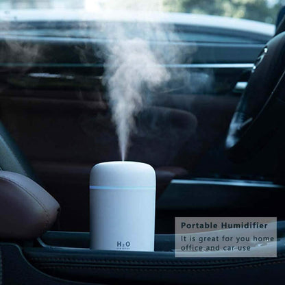 300ml Mini Portable Humidifier Ultra Quiet Aromatherapy Essential Oil