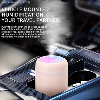 300ml Mini Portable Humidifier Ultra Quiet Aromatherapy Essential Oil