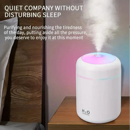 300ml Mini Portable Humidifier Ultra Quiet Aromatherapy Essential Oil