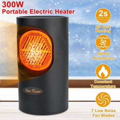 300W Portable Electric Mini Heater