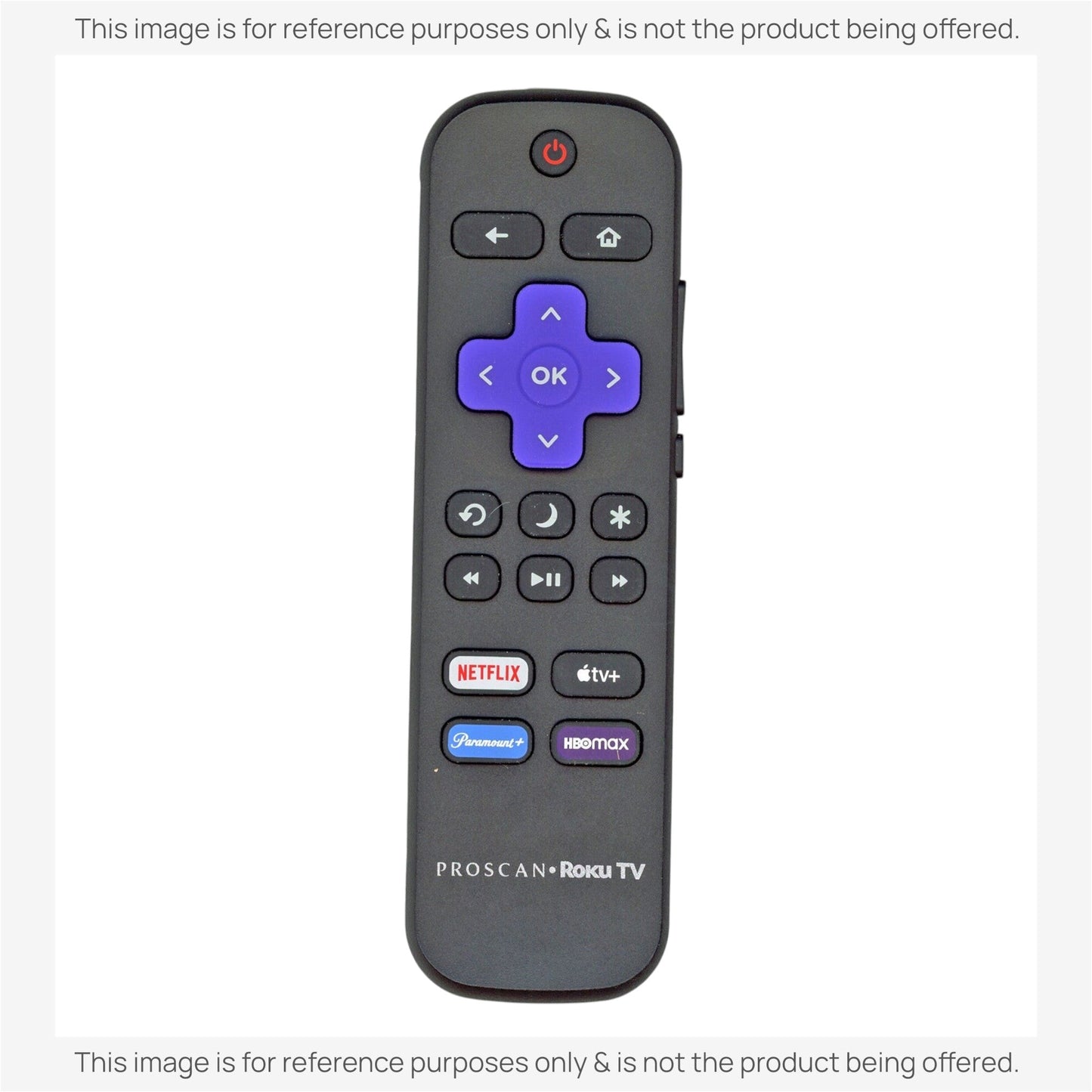 Substitute for Proscan RC-ALIR 2024 ROKU TV Remote Control 3026000123 [RRST01]