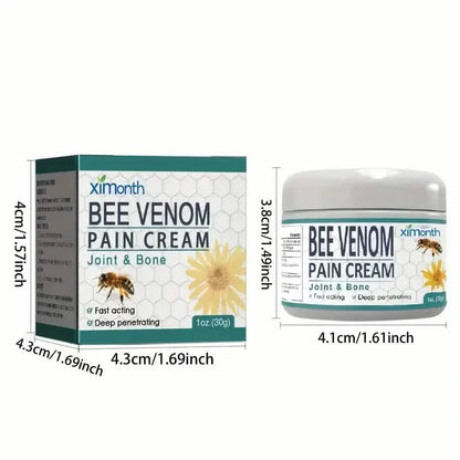 Bee Venom Pain Cream for Lumbar, Spine, Hand, Foot, Joint, Shoulder, Neck