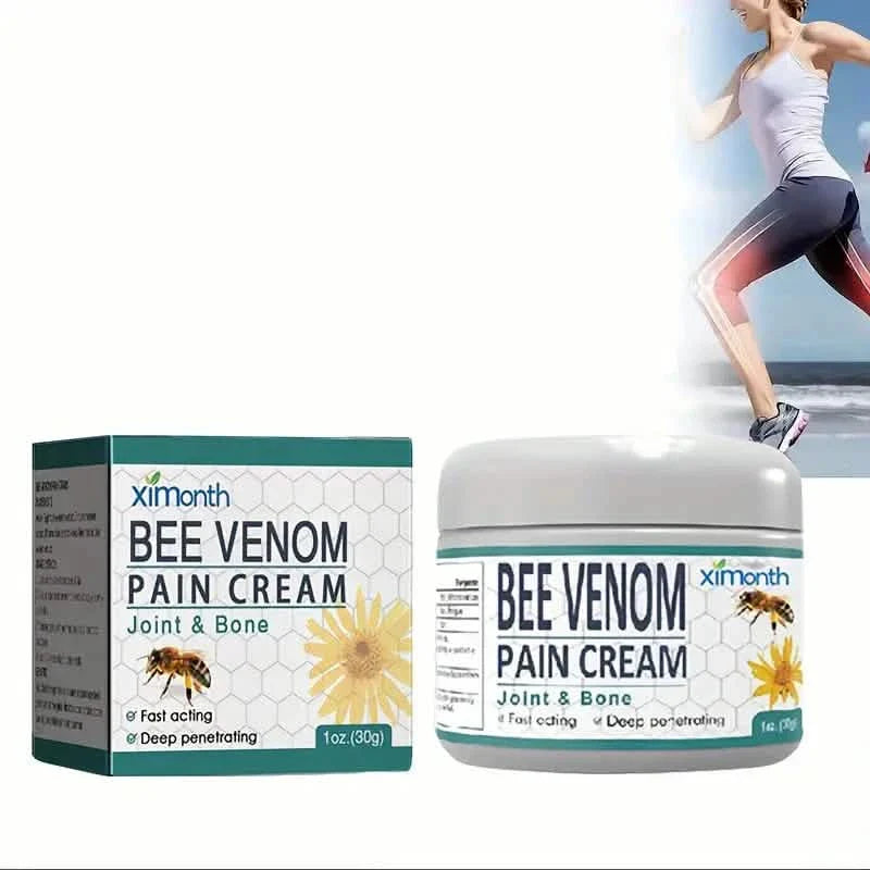 Bee Venom Pain Cream for Lumbar, Spine, Hand, Foot, Joint, Shoulder, Neck