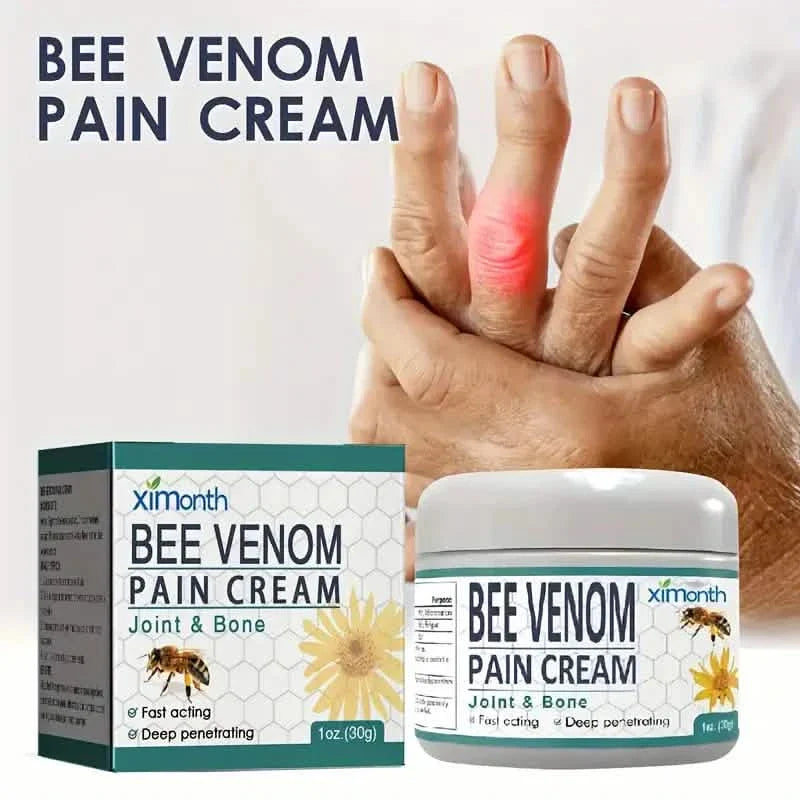 Bee Venom Pain Cream for Lumbar, Spine, Hand, Foot, Joint, Shoulder, Neck