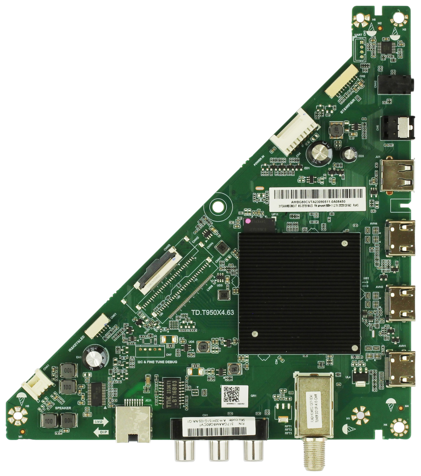 Insignia 317GAAMBG80CVT Main Board for NS-32F201NA23
