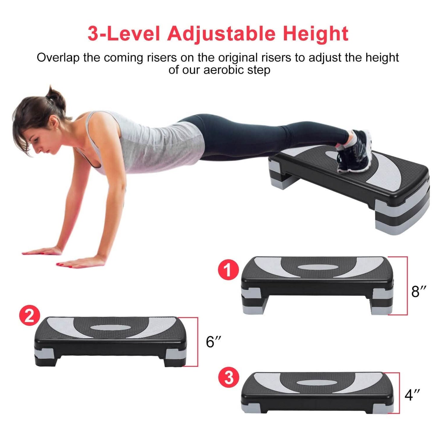32-Inch Fitness Aerobic Stepper
