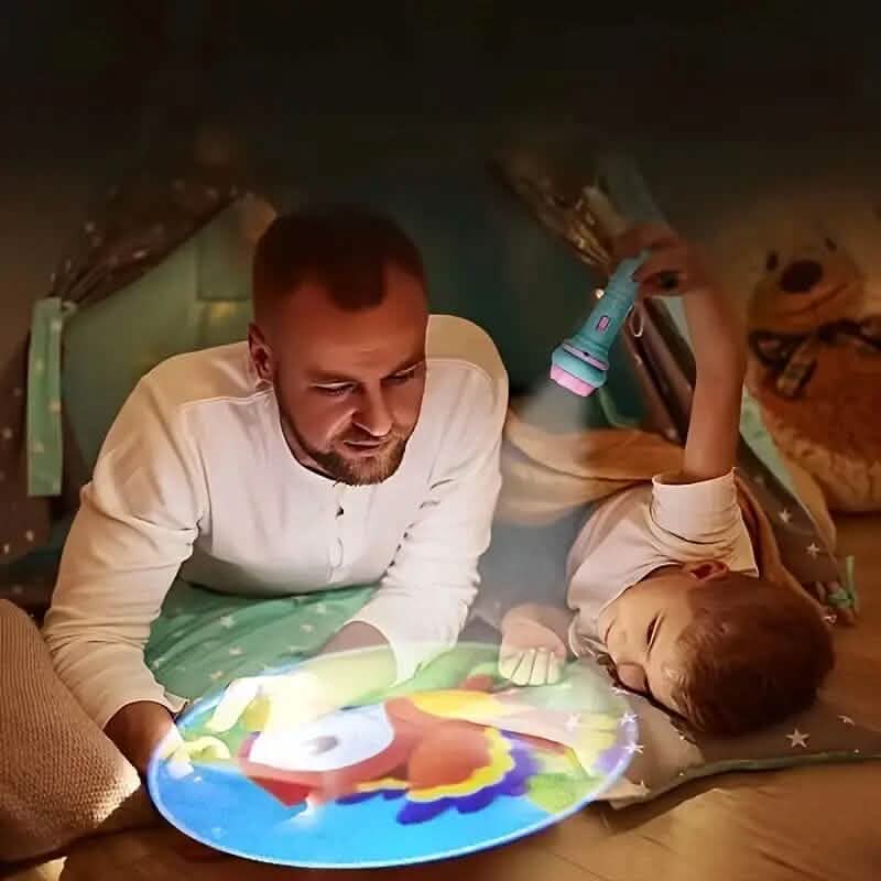 32 Patterns Flashlight Projector Cognitive Toy