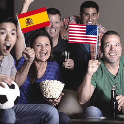 32-Pieces: World Cup 2022 Participating National Teams Flags