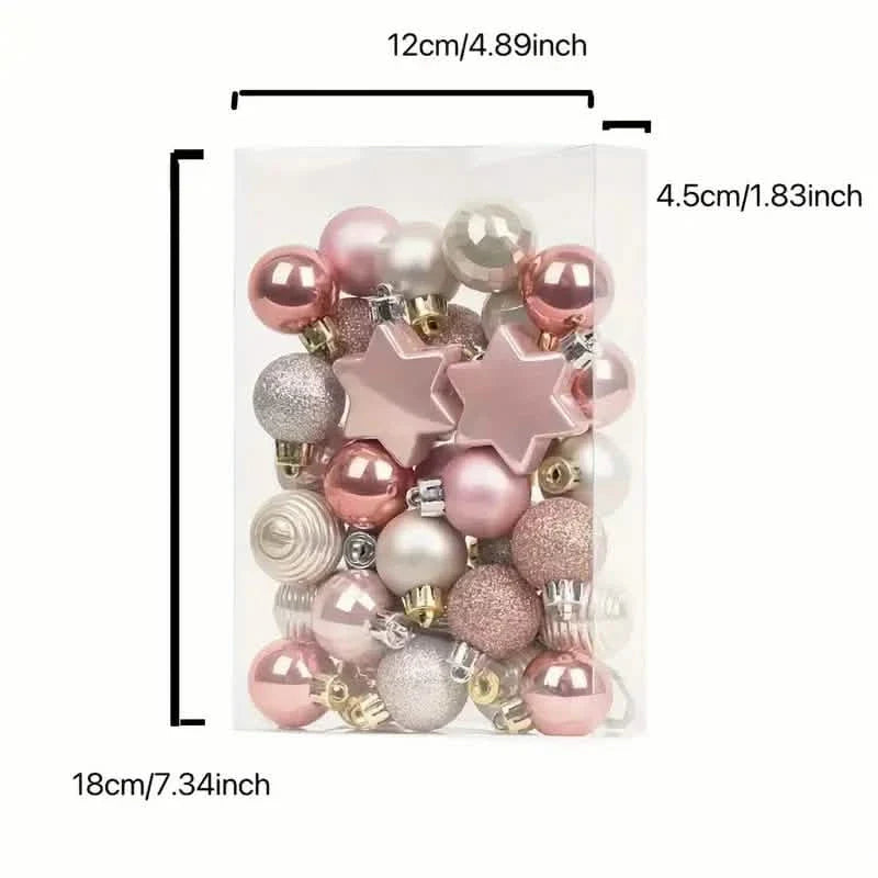 33-Pieces: Christmas Glitter Star Tree Topper