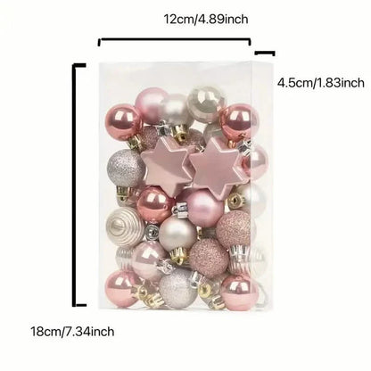 33-Pieces: Christmas Glitter Star Tree Topper
