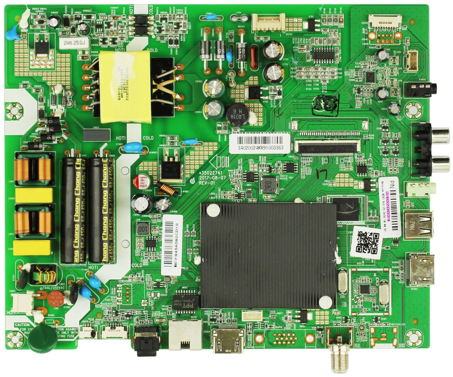 34020024 Polaroid Main Board, 34020024, 35022741, 40T2F