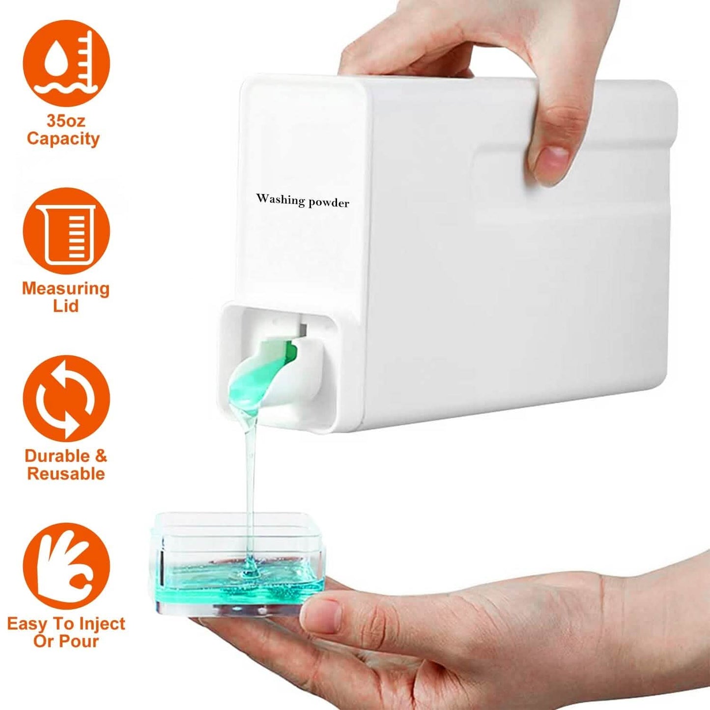 35 Oz Laundry Detergent Dispenser