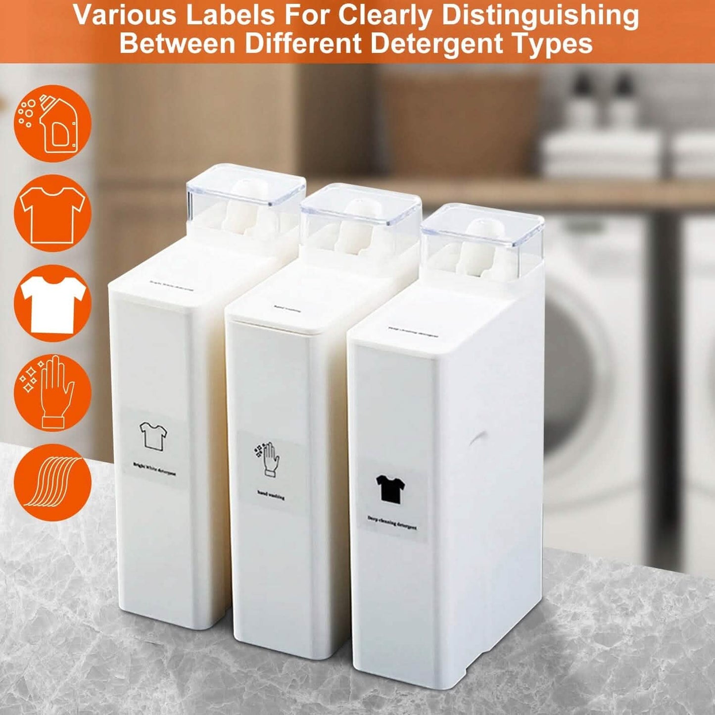 35 Oz Laundry Detergent Dispenser